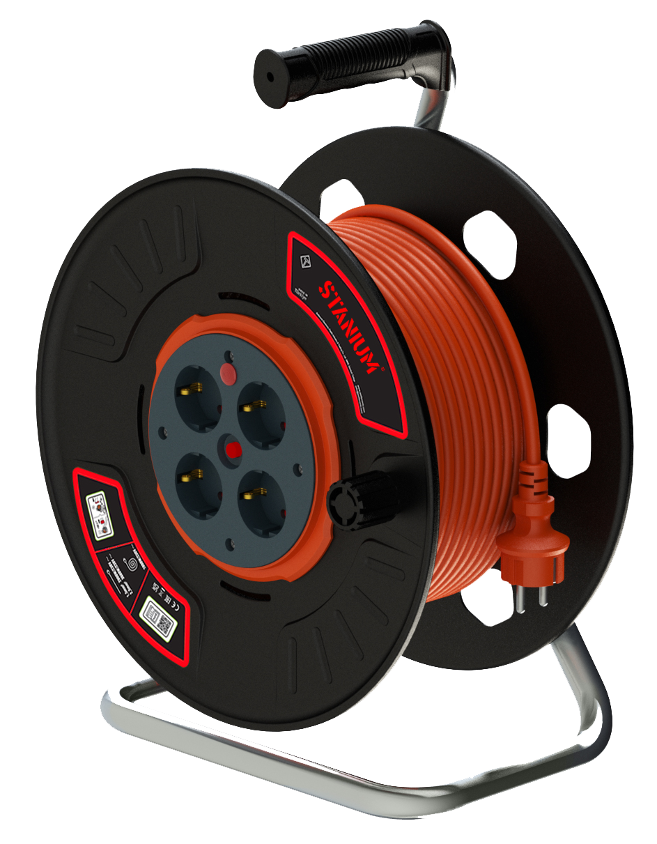 STANIUM STER5044 – Easy-Reel IP44 50 m Kablo Makara